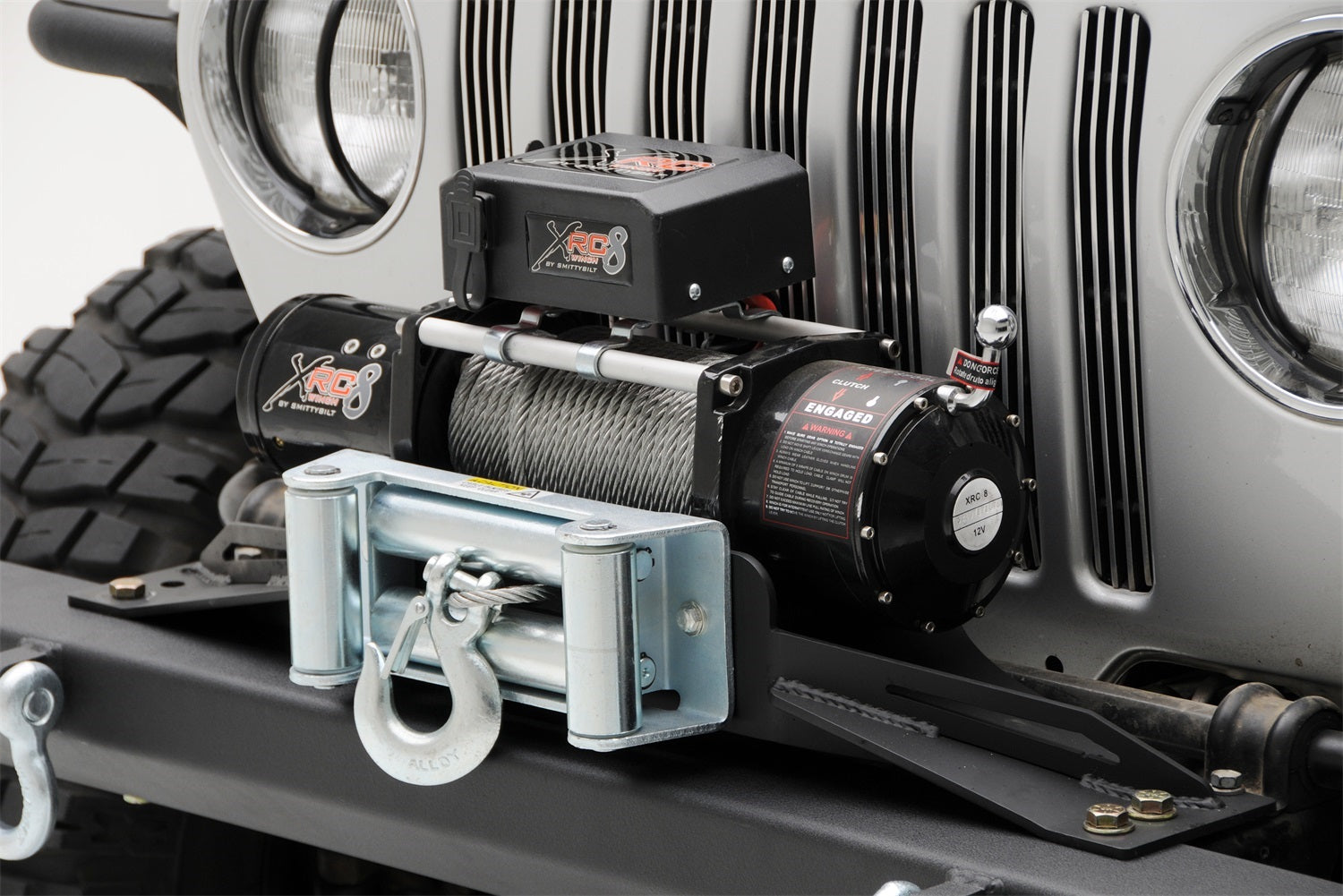 Smittybilt 2802 Winch Plate Fits 87-06 Wrangler (TJ) Wrangler (YJ)