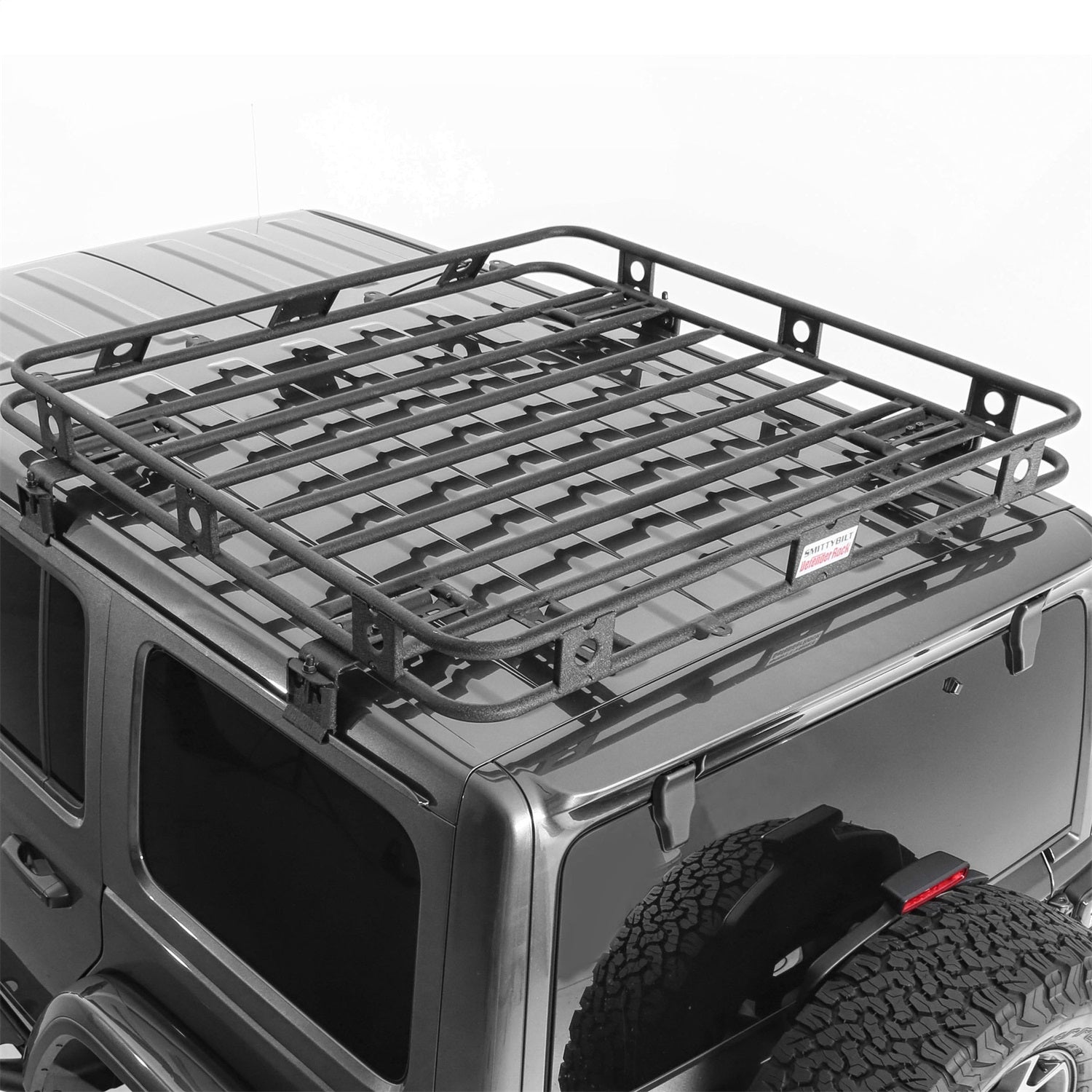 Smittybilt 45454JL Defender Roof Rack Fits 18-20 Wrangler (JL)