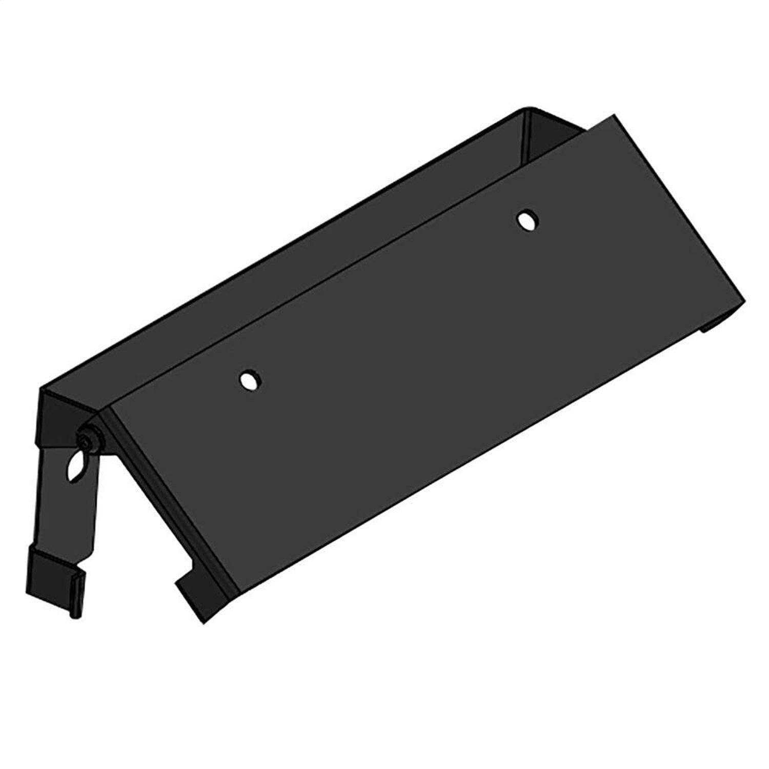 Westin 46-20065 Winch Mount License Plate Relocator Steel Black Powder Coat Winch Mount License Plate Relocator