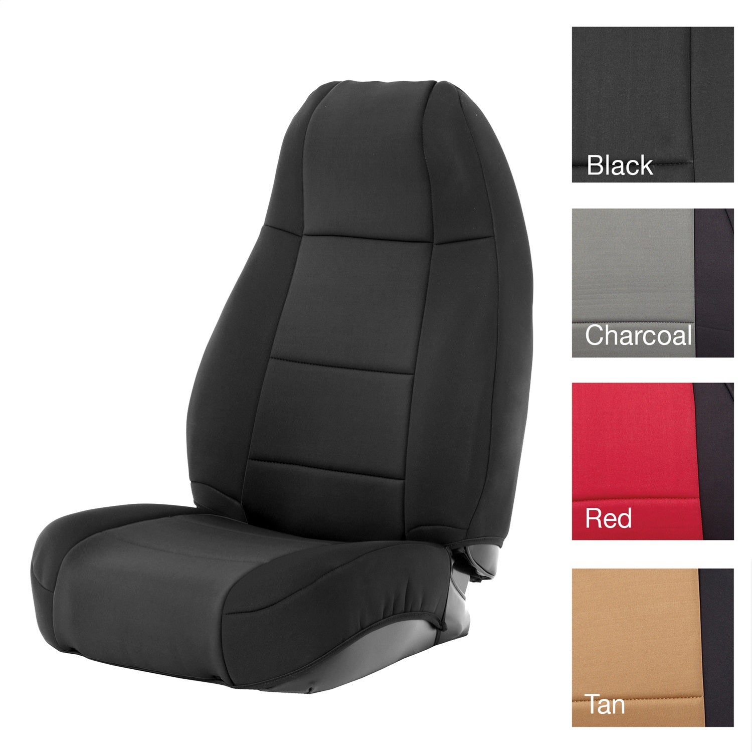 Smittybilt 471101 Neoprene Seat Cover Fits 91-95 Wrangler (YJ)