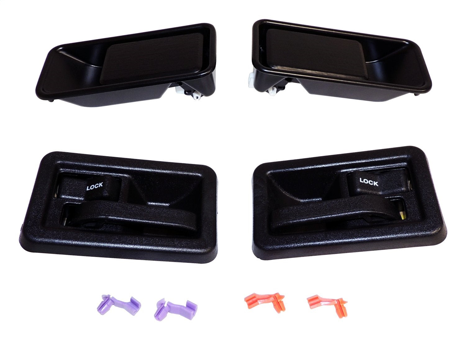 Crown Automotive 55176548MK Door Handle Kit Fits Wrangler (TJ) Wrangler (YJ)