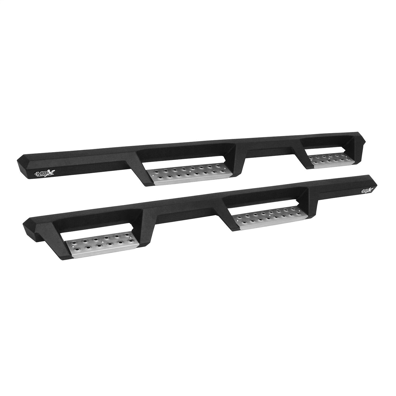 Westin 56-132952 HDX Stainless Drop Nerf Step Bars fits 2007-2018 Wrangler JK Unlimited 4dr Textured Black 1 Pair