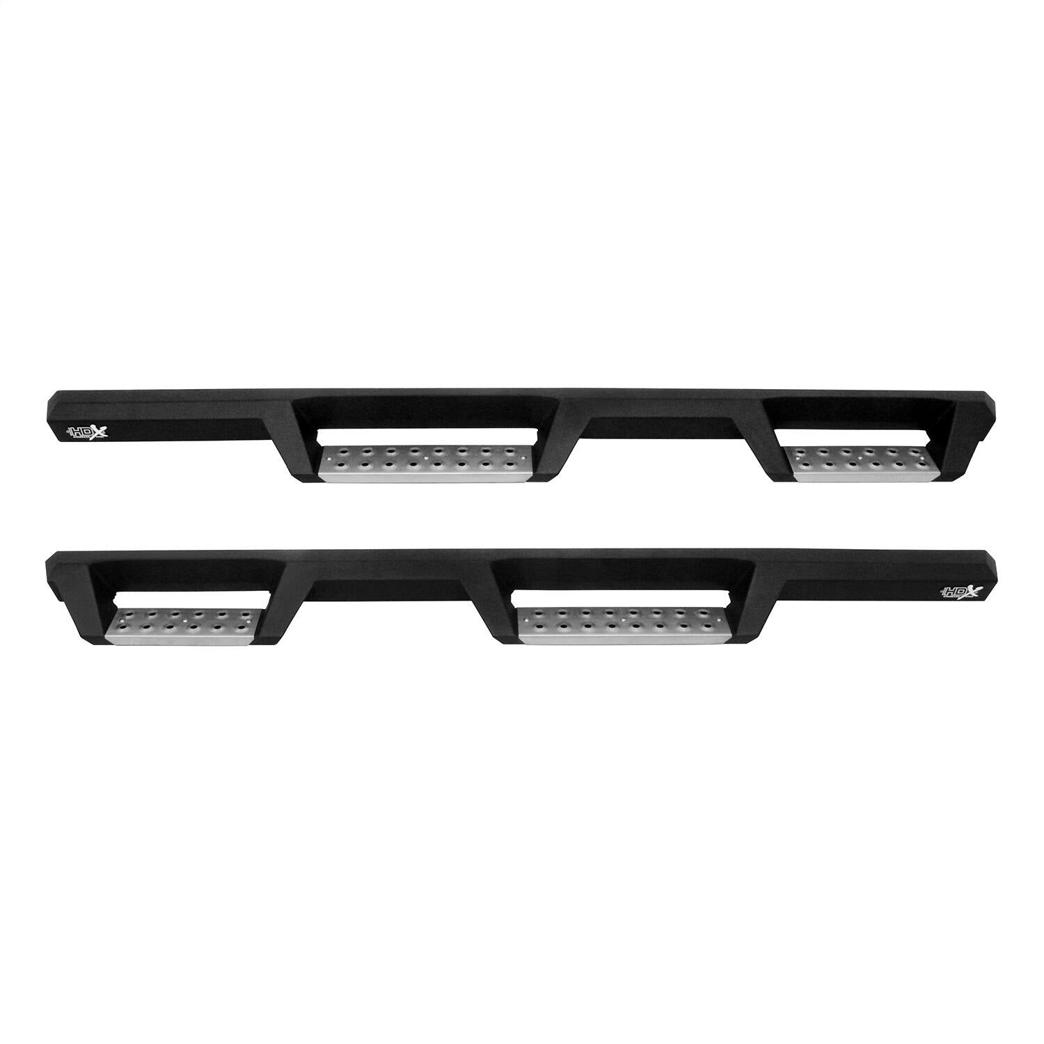 Westin 56-132952 HDX Stainless Drop Nerf Step Bars fits 2007-2018 Wrangler JK Unlimited 4dr Textured Black 1 Pair