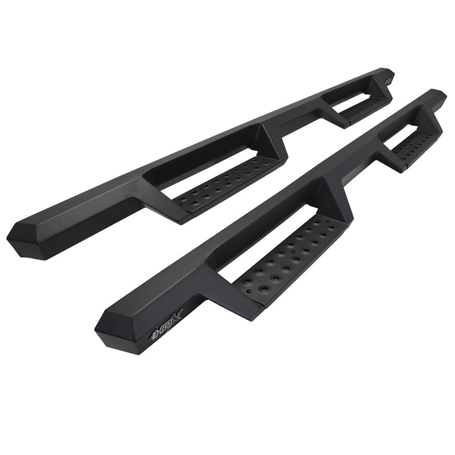 Westin 56-13945 HDX Drop Nerf Bars fits 2015-2025 F-150 2022-2025 F-150 Lightning 2017-2025 F-250 F-350 Crew Cab Textured Black Pair