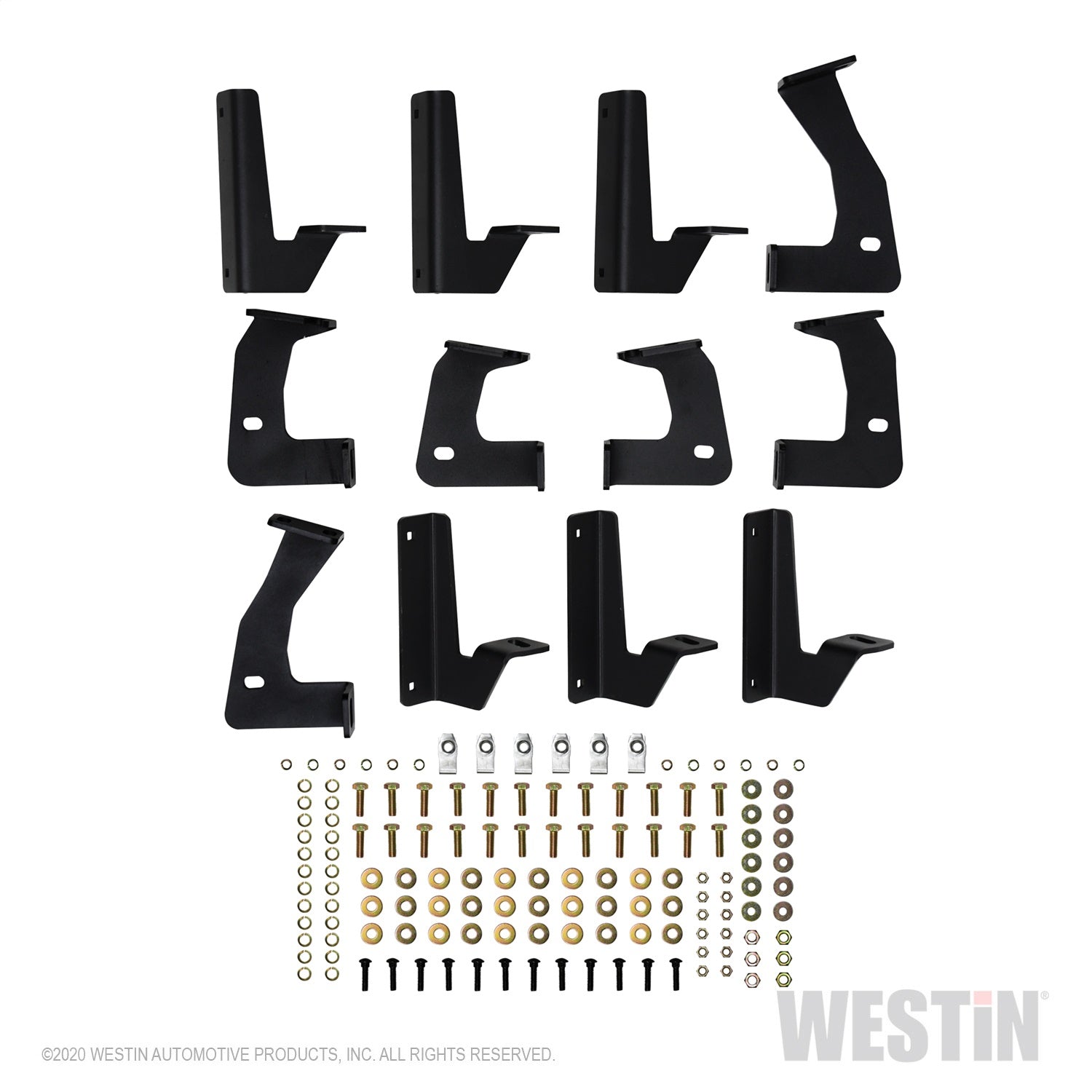Westin 56-14165 HDX Drop Nerf Step Bars fits 2020-2023 Gladiator Textured Black 1 Pair