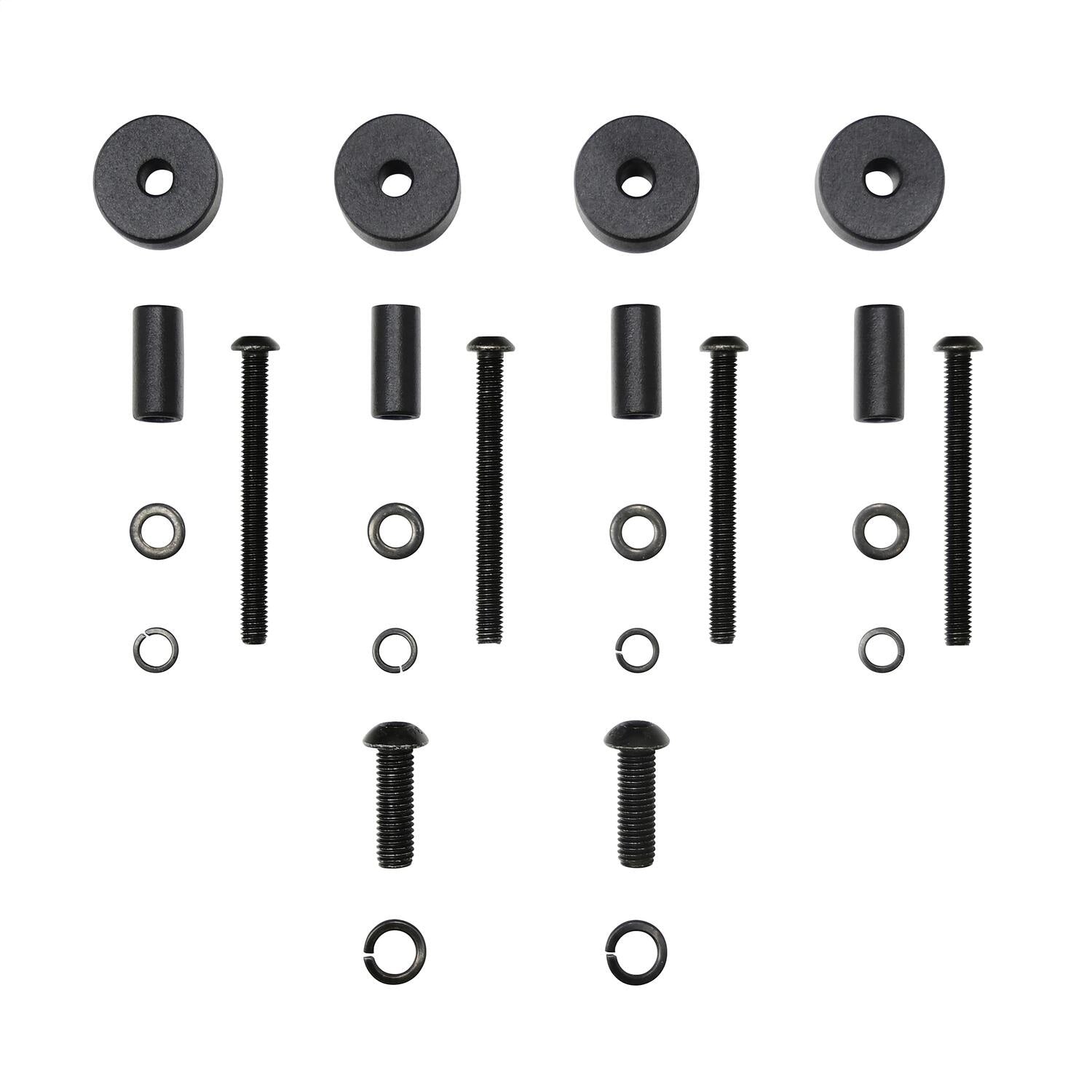 Westin 62-41075 Cowl Mount LED Light Brackets fits 2018-2025 Wrangler JL 2020-2025 Gladiator (Exc Mohave, Rubicon 392 and 4xe)