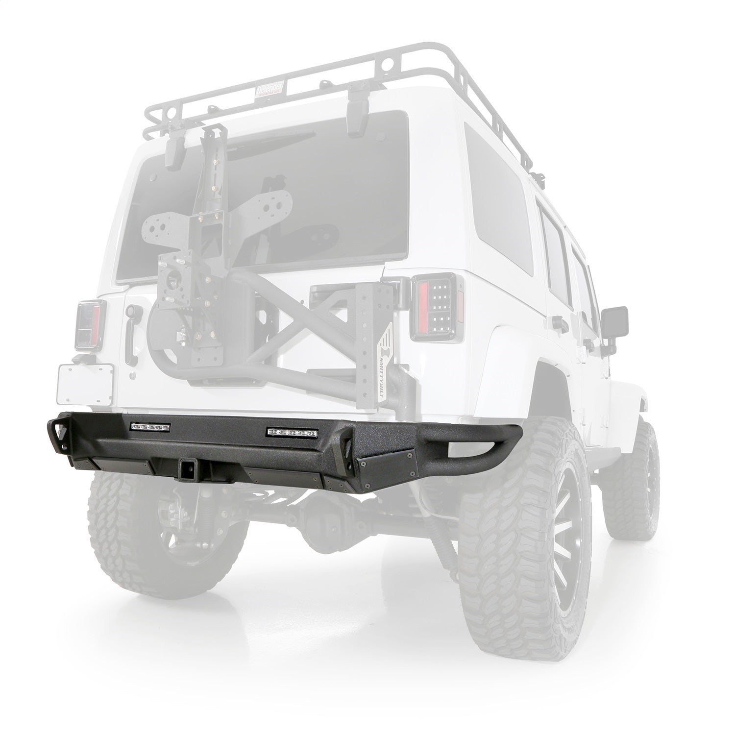 Smittybilt 76614 SRC Gen 2 Rear Bumper for Jeep Wrangler