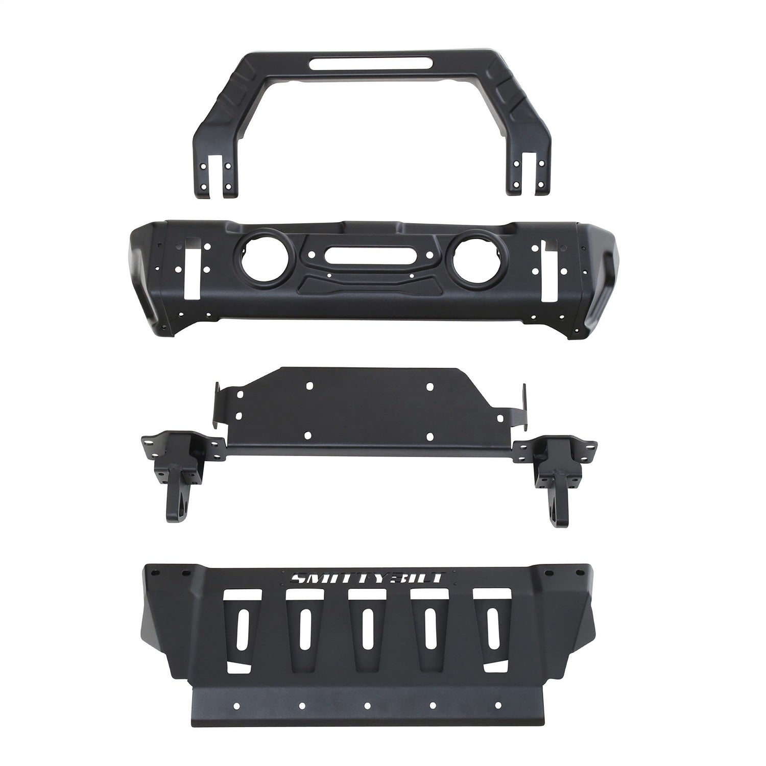 Smittybilt 76730 Stryker Front Bumper Fits 07-20 Wrangler (JK) Wrangler (JL)