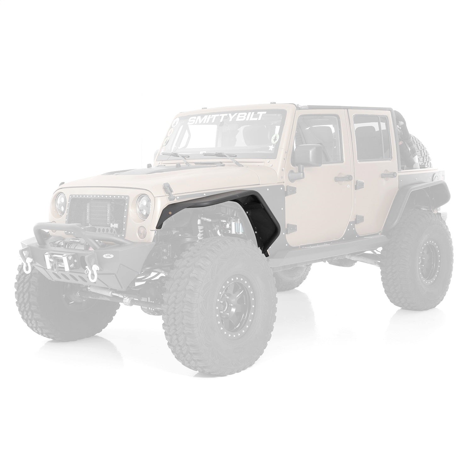 Smittybilt 76838 XRC Fender Flare Set Fits 07-18 Wrangler (JK)