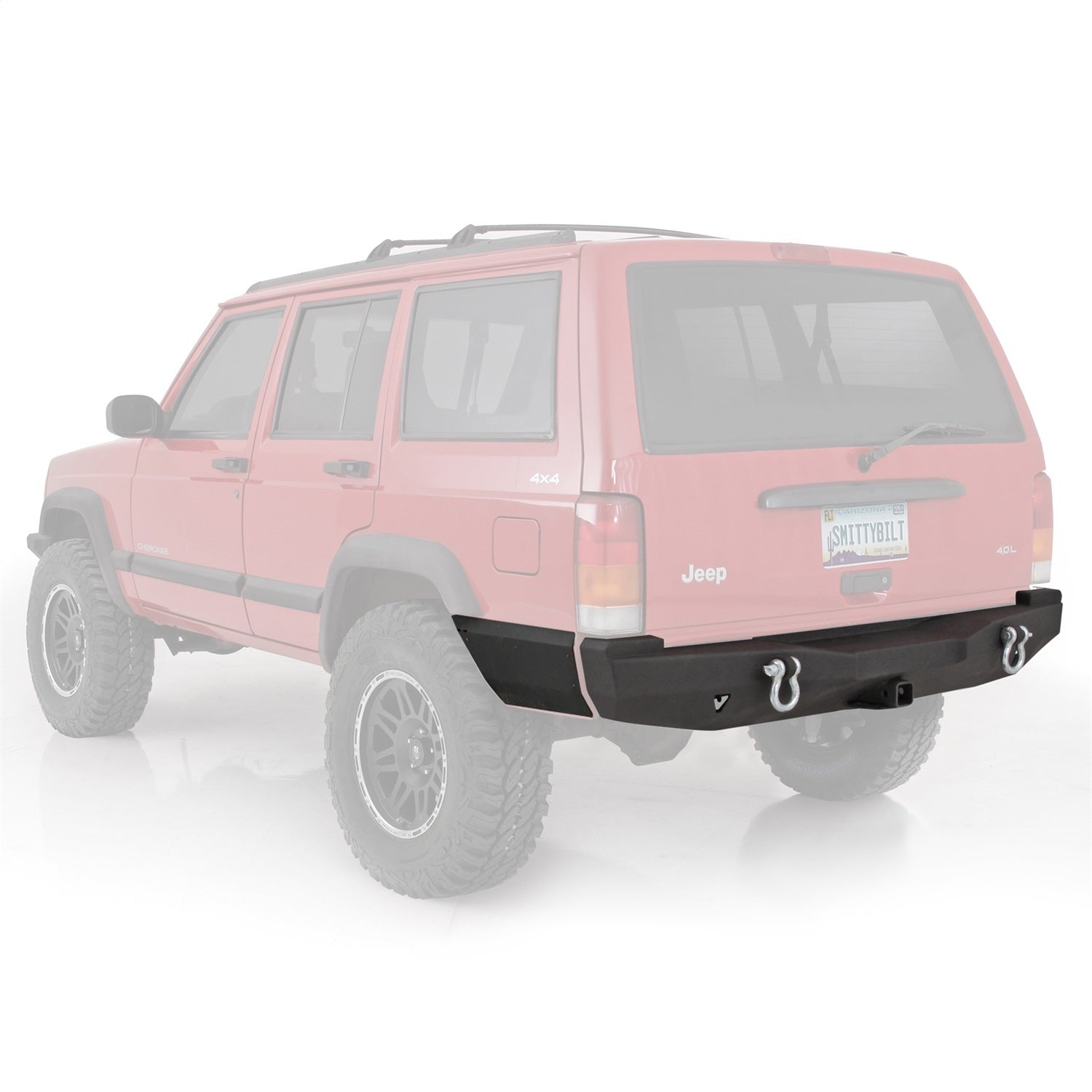 Smittybilt 76850 XRC Rear Bumper Fits 84-01 Cherokee (XJ)
