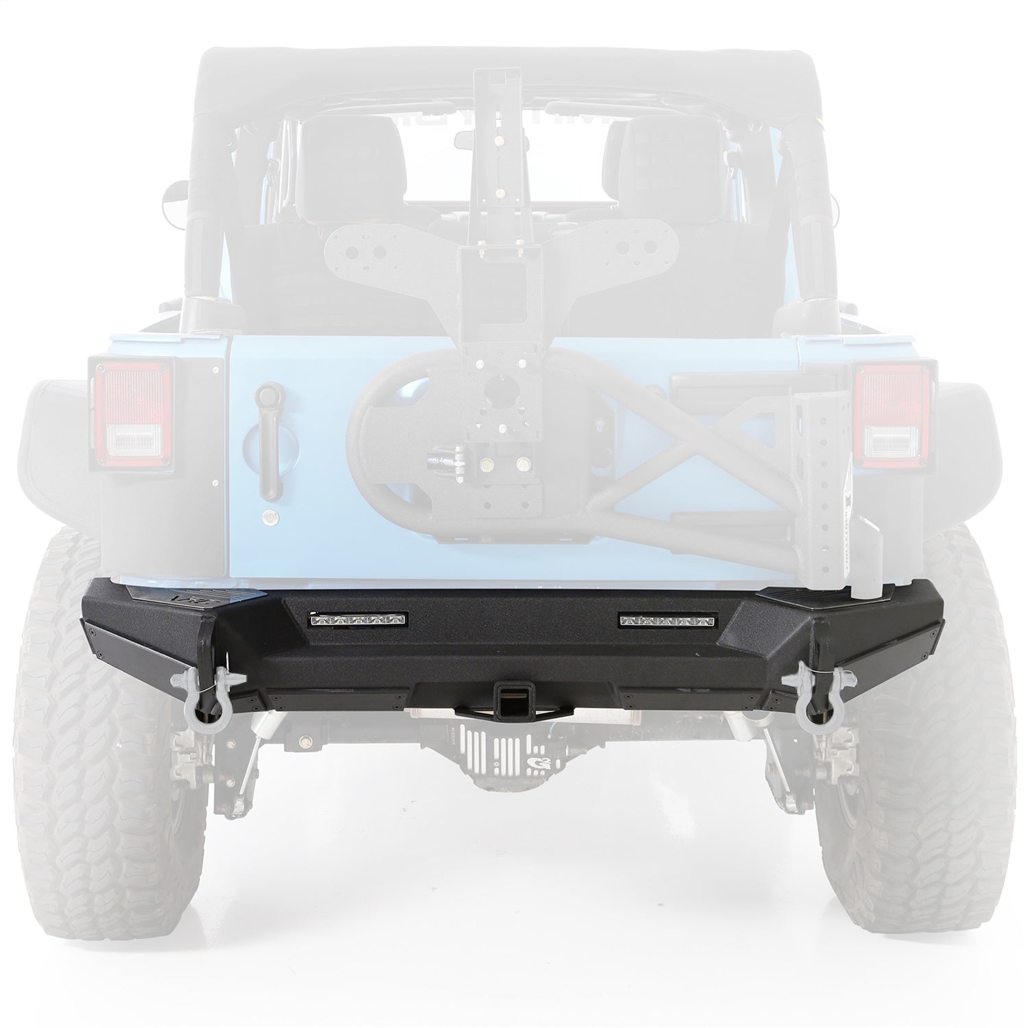 Smittybilt 76858 XRC GEN 2 Rear Bumper Fits 07-18 Wrangler (JK)