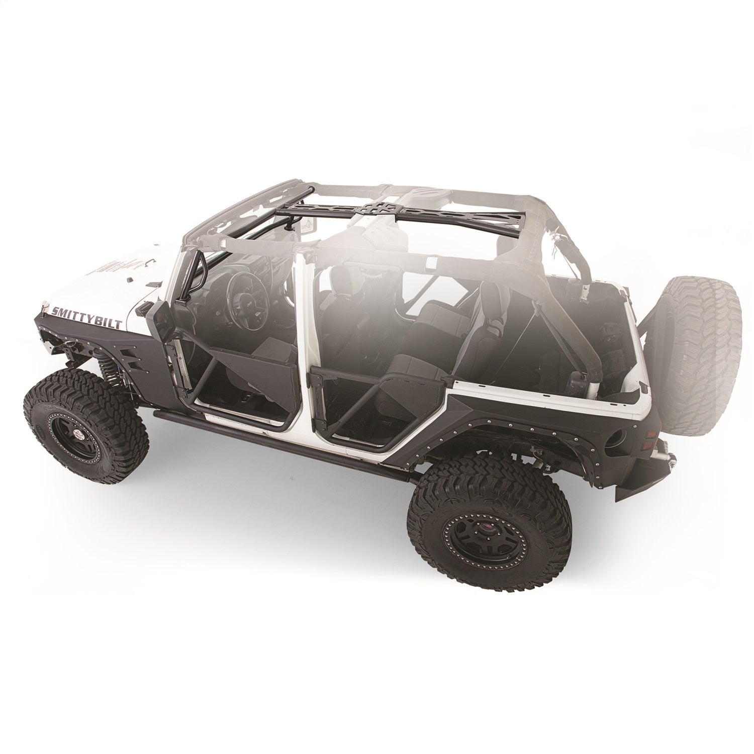 Smittybilt 76904 SRC Roll Cage Kit Fits 11-18 Wrangler (JK)