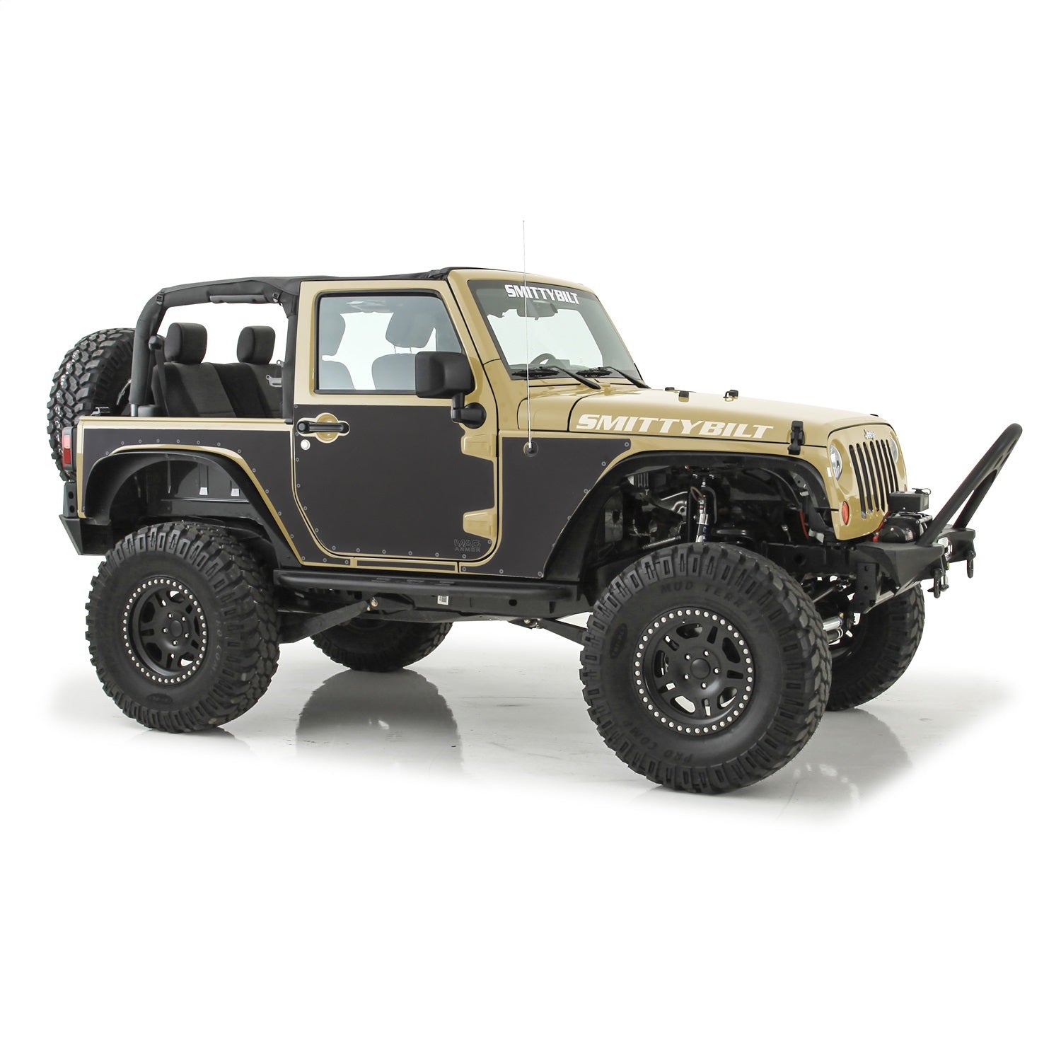 Smittybilt 76992 Mag-Armor Magnetic Trail Skins Fits 07-18 Wrangler (JK)