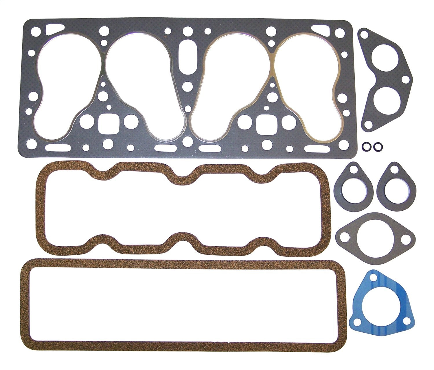 Crown Automotive 801344 Engine Gasket Set Fits CJ3 CJ5 CJ6 Commando FC150 Willys