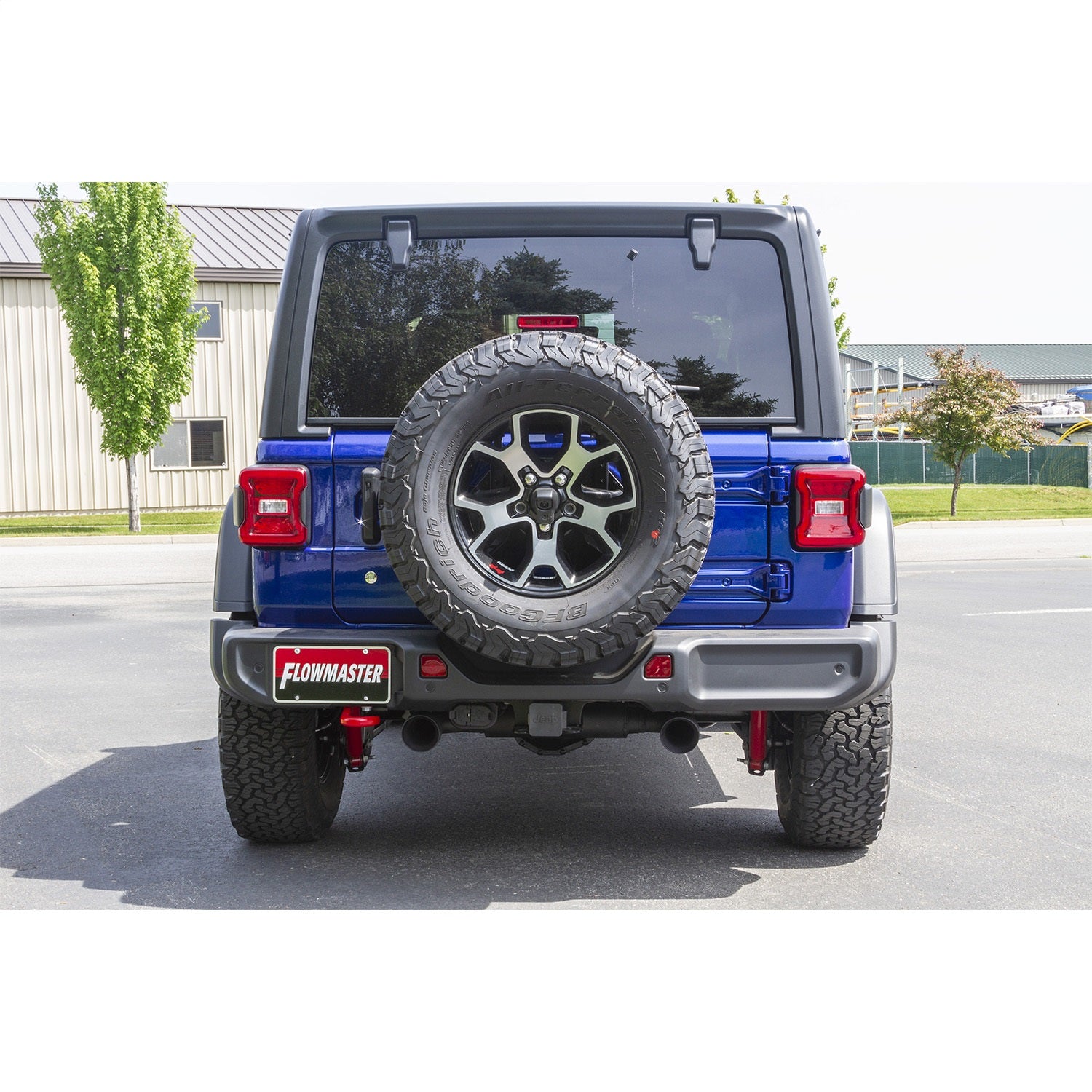 Flowmaster 817844 Outlaw Series Cat Back Exhaust System Fits Wrangler (JL)
