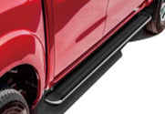Fenza Black & Chrome Running Boards for 2011-2025 Volkswagen Amarok Universal Fit