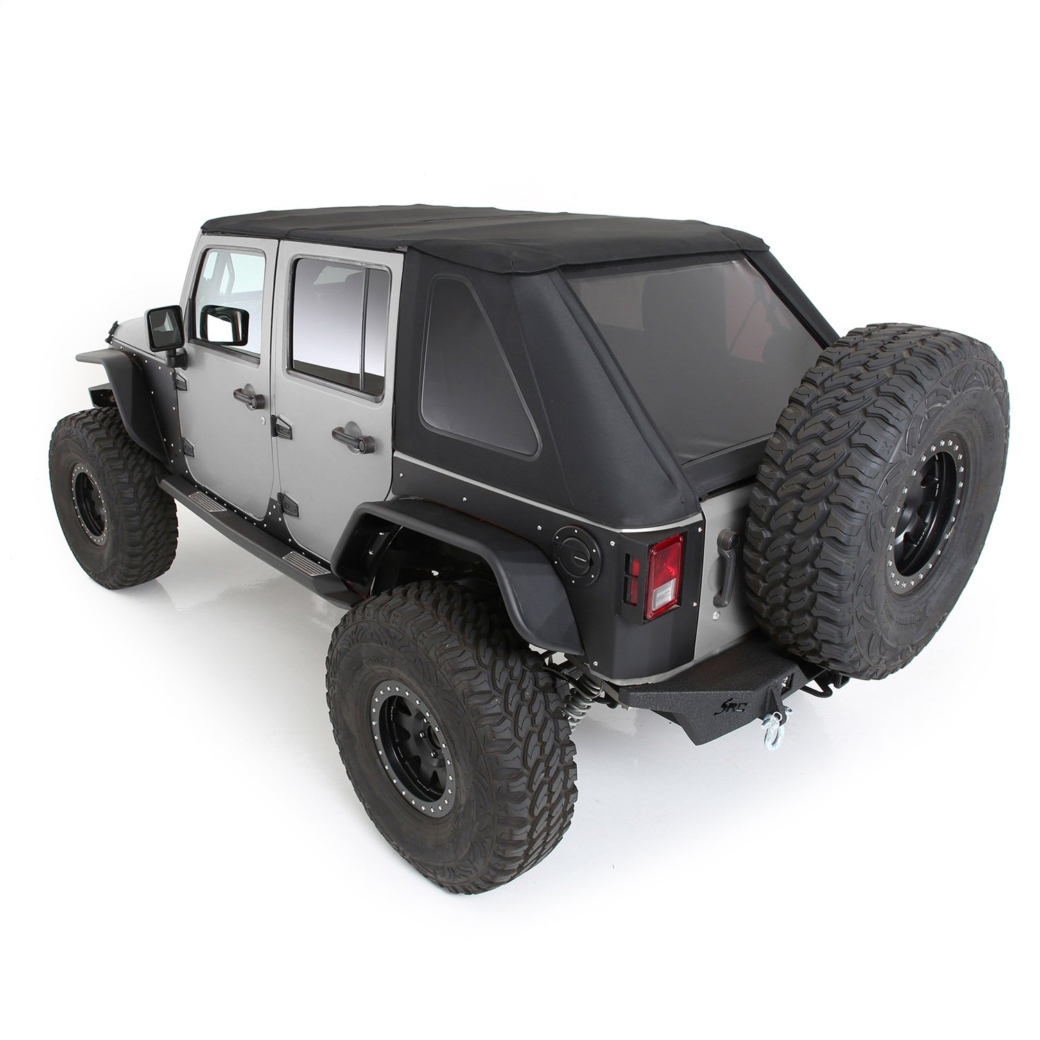 Smittybilt 9083135K Black Diamond Bowless Combo Top w/Tinted Windows 4 Door