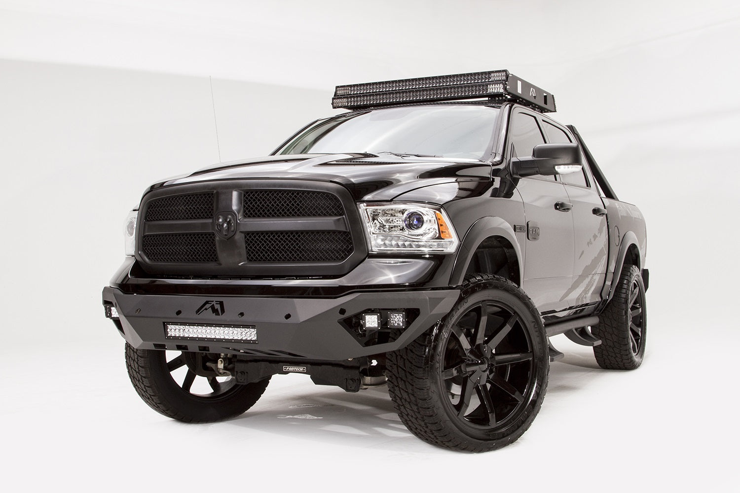 Fab Fours DR13-D2951-1 Vengeance Front Bumper Fits 13-18 1500