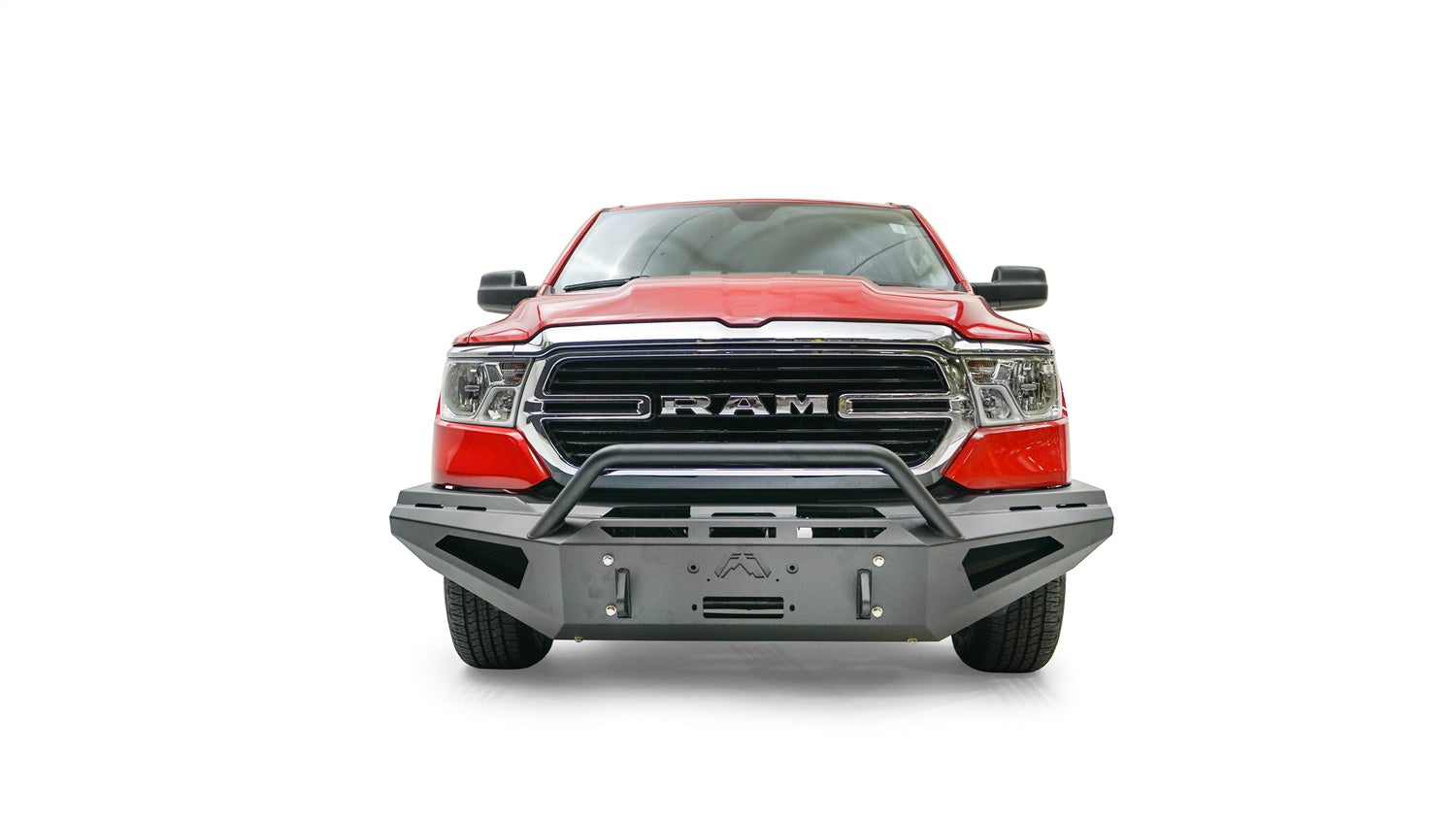 Fab Fours DR19-RS4262-1 Red Steel Front Bumper Fits 19-22 1500