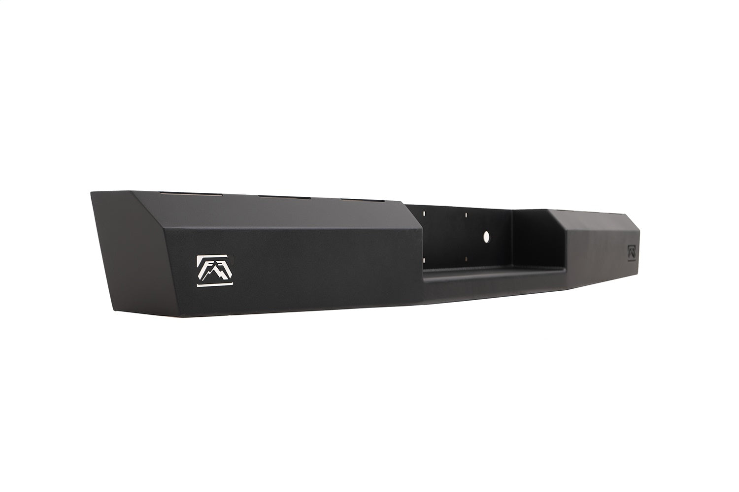 Fab Fours DR94-RT1650-1 Red Steel Rear Bumper Fits 94-02 Ram 2500 Ram 3500