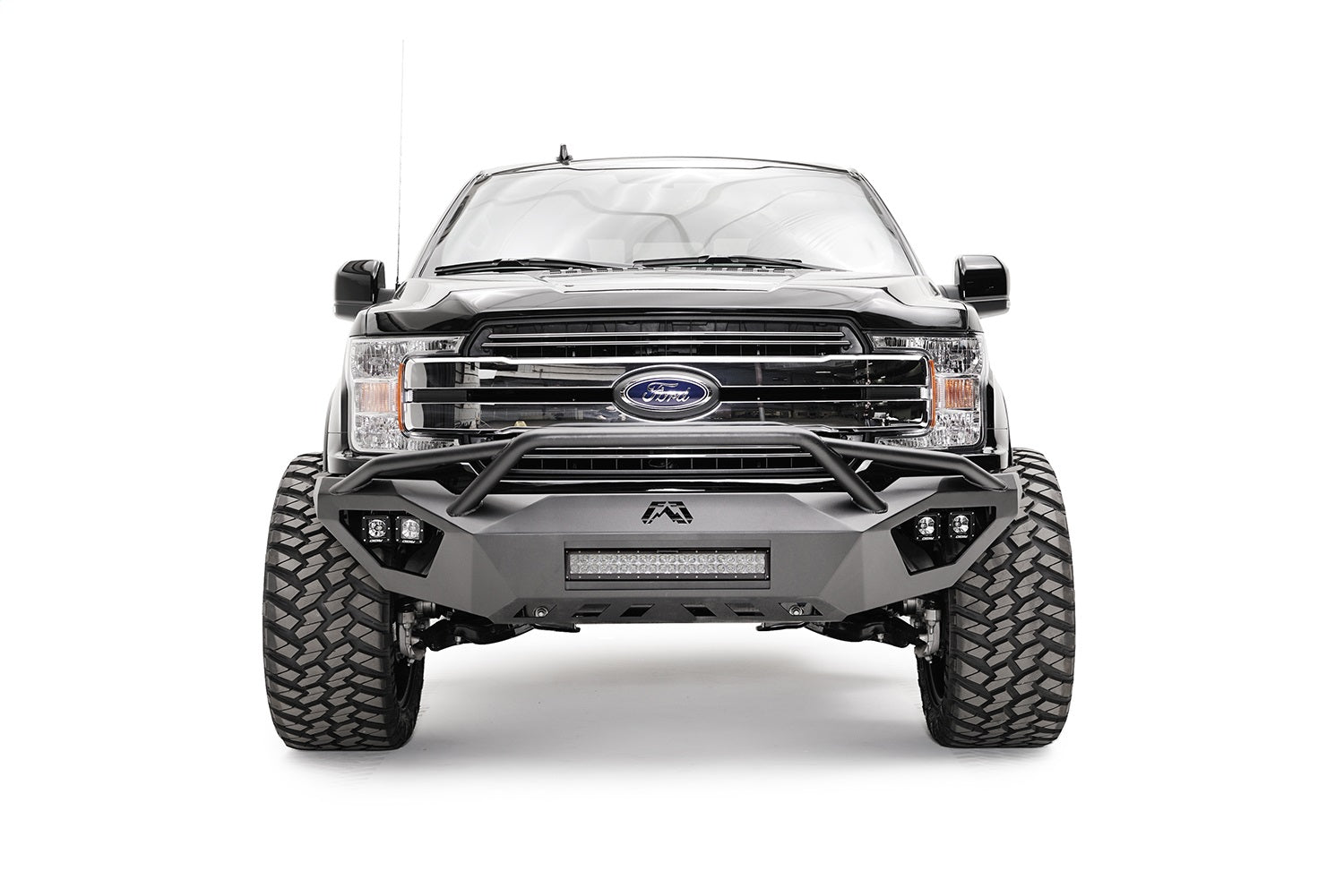 Fab Fours FF18-D4552-1 Vengeance Front Bumper Fits 18-20 F-150