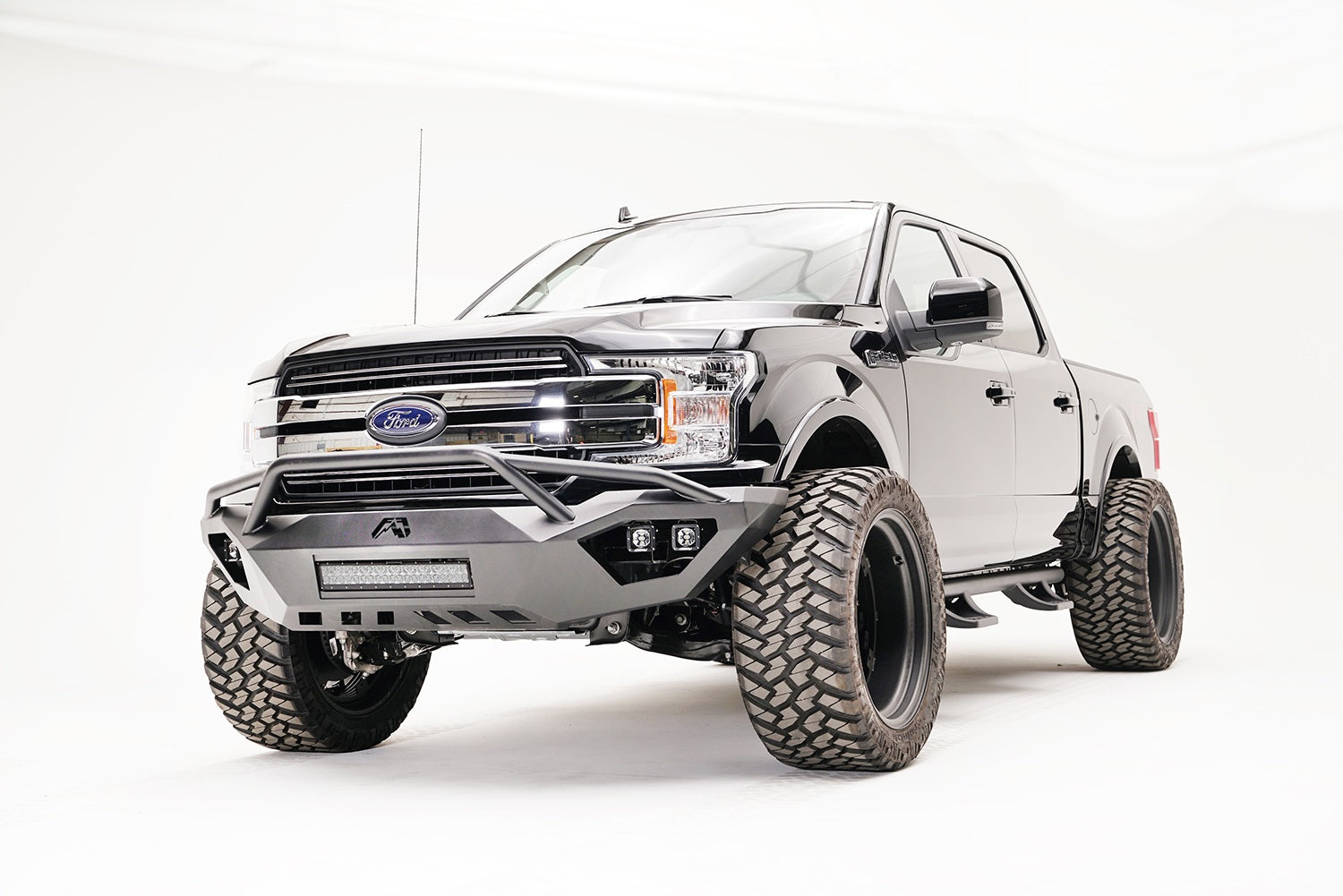 Fab Fours FF18-D4552-1 Vengeance Front Bumper Fits 18-20 F-150