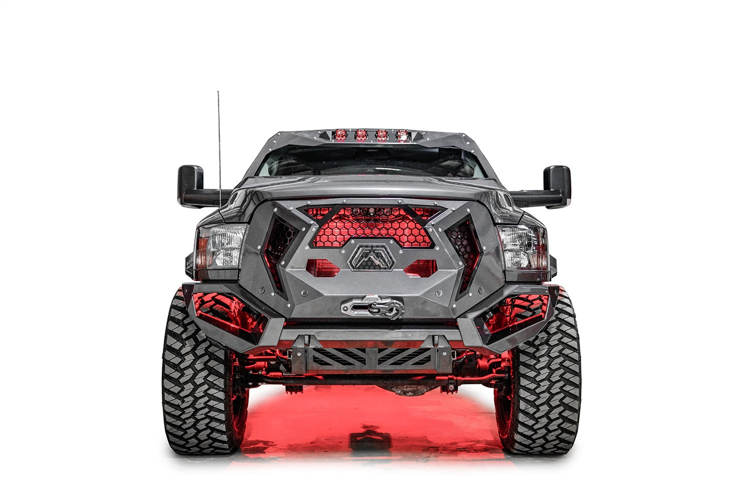 Fab Fours GR2900-1 Grumper Grill/Front Bumper Fits 16-18 2500