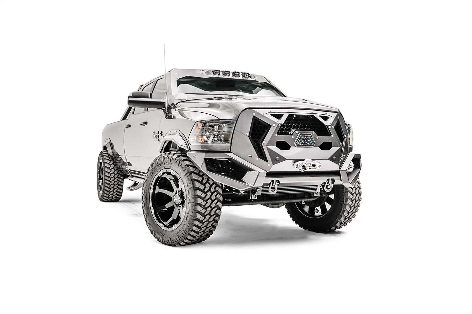 Fab Fours GR2900-1 Grumper Grill/Front Bumper Fits 16-18 2500