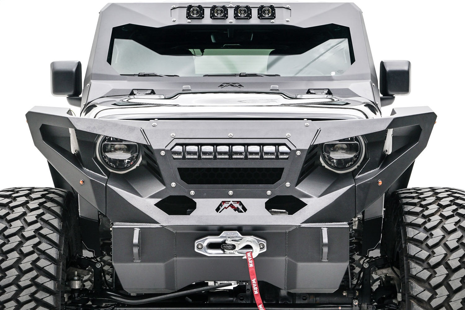 Fab Fours GR4606-1 Grumper Light Bar Mount Fits 18-20 Wrangler (JL)