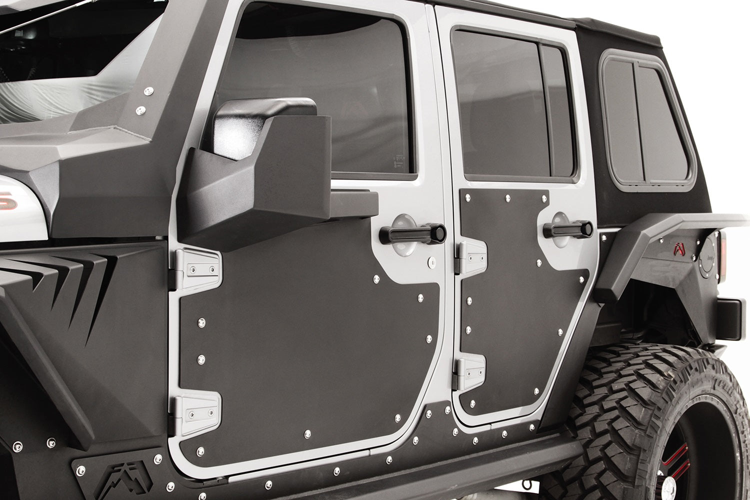 Fab Fours JK3002-1 Door Skin Fits 07-18 Wrangler (JK)