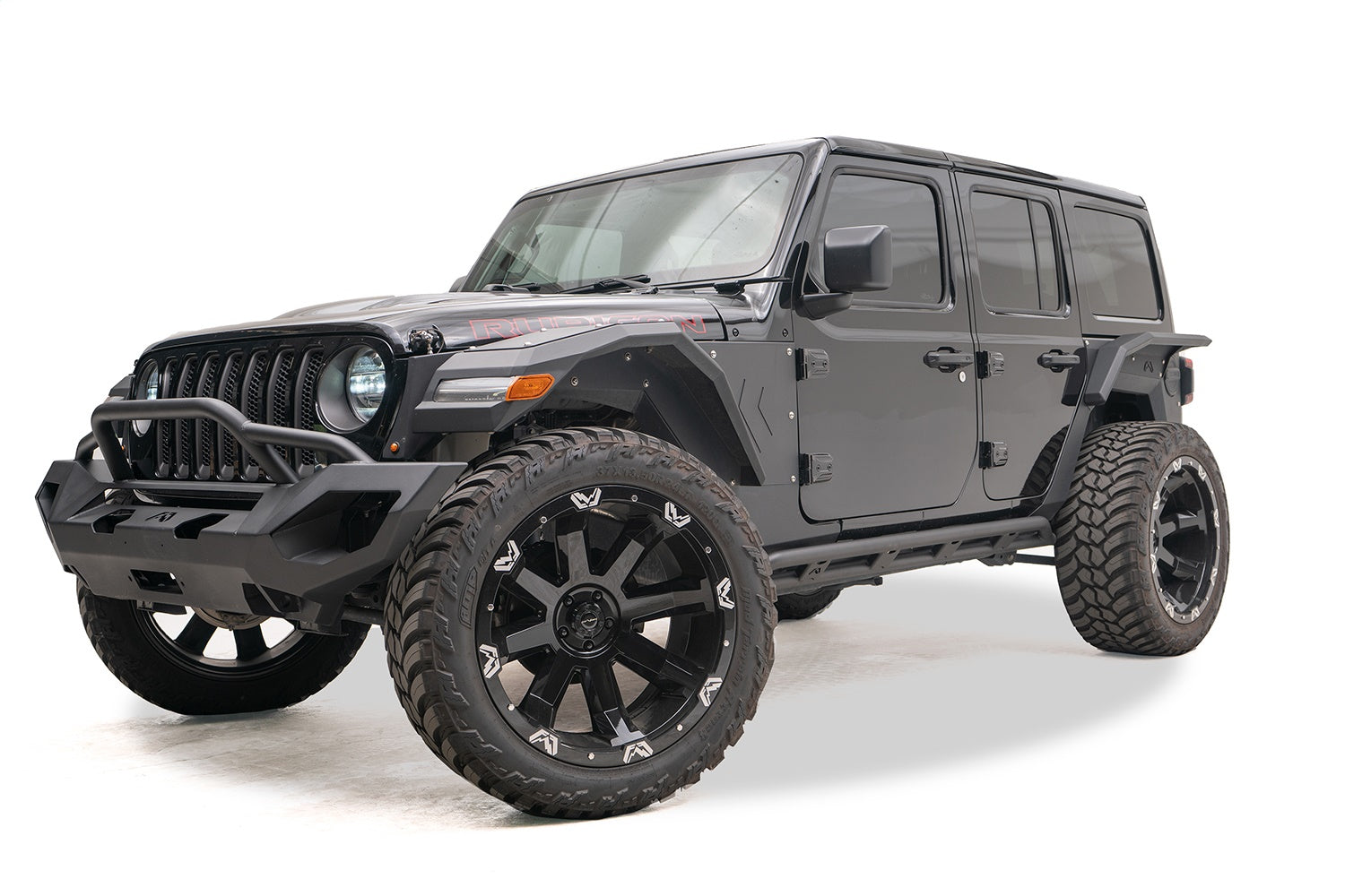 Fab Fours JL18-G1750-1 Rock Slider Fits 18-20 Wrangler (JL)