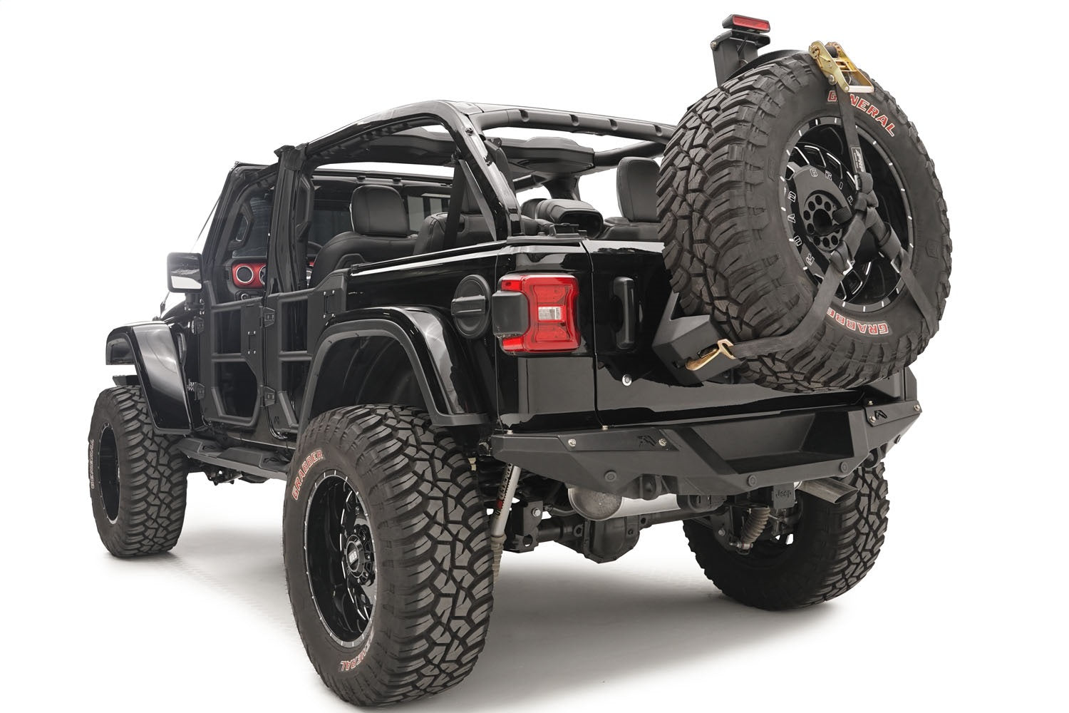 Fab Fours JL2070-1 Spare Tire Carrier Fits 18-20 Wrangler (JL)