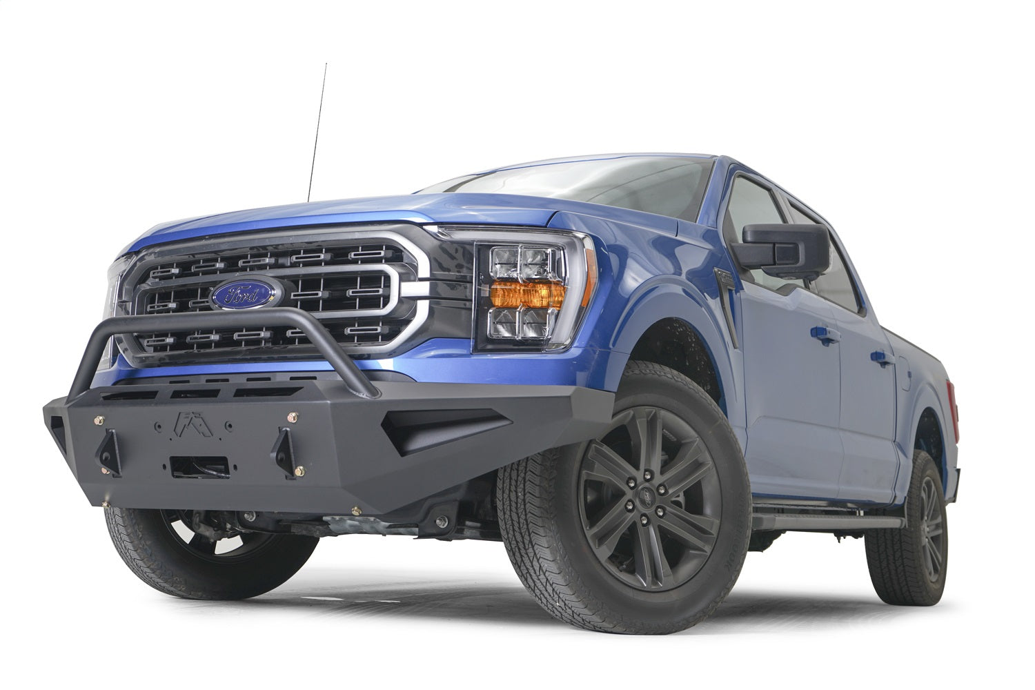 Fab Fours FF21-RS5162-1 Red Steel Front Bumper Fits 21-22 F-150