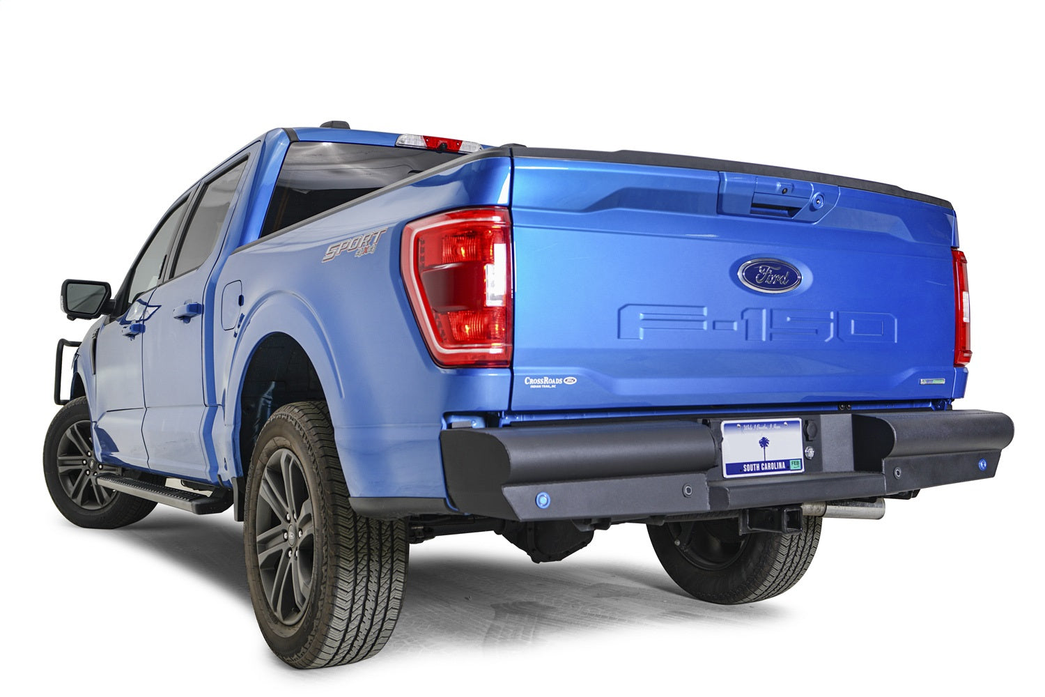 Fab Fours FF21-U5050-1 Elite Rear Bumper Fits 21-22 F-150