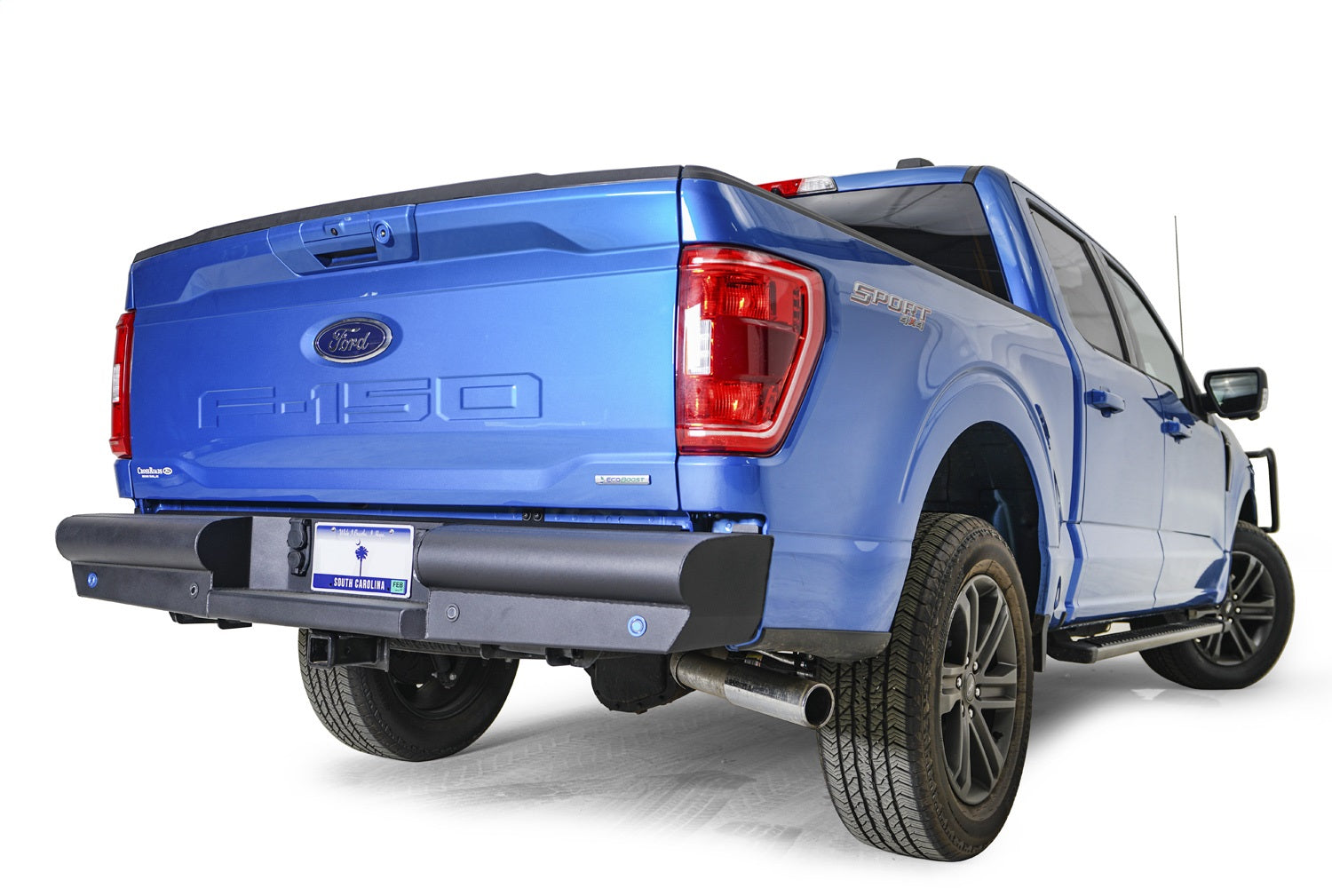 Fab Fours FF21-U5050-1 Elite Rear Bumper Fits 21-22 F-150