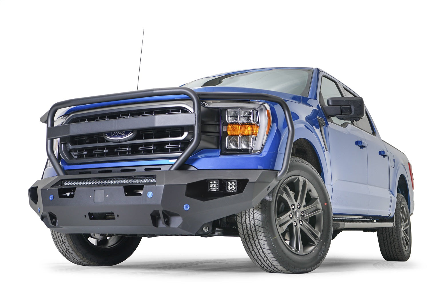 Fab Fours FF21-X4750-1 Matrix Front Bumper Fits 21-22 F-150