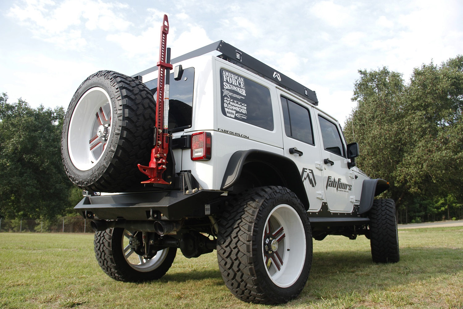 Fab Fours M2150-1 Hi-Lift Jack Mount Fits 07-18 Wrangler (JK)