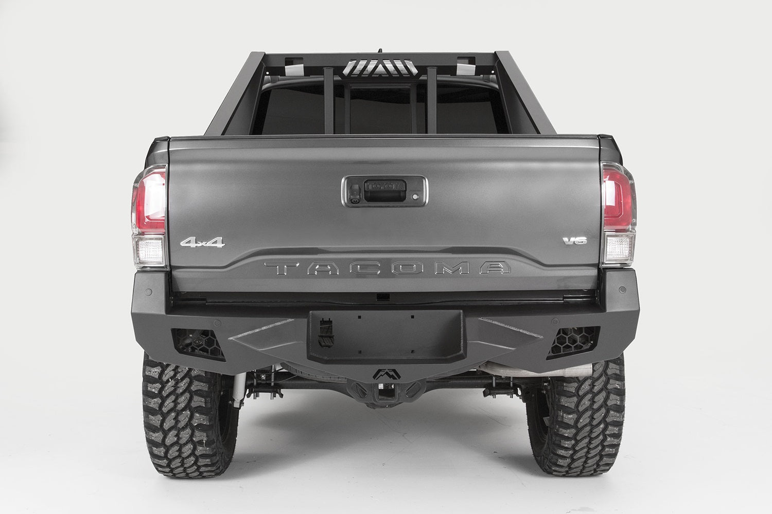 Fab Fours TT16-E3651-1 Vengeance Rear Bumper Fits 16-20 Tacoma
