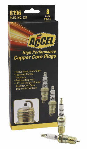 ACCEL 8196 U-Groove Resistor Spark Plug