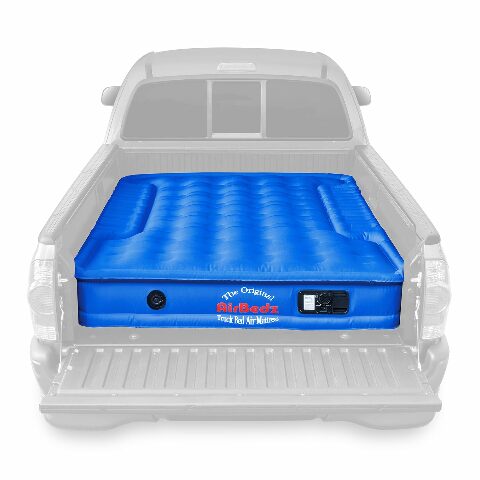 AirBedz (PPI 101) Original Truck Bed Air Mattress Compatible with Full Sized 8' Long Bed Trucks, Royal Blue