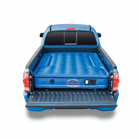 Pittman Outdoors PPI 102 AirBedz Original Truck Bed Air Mattress Compatible with 6'-6.5' Full Sized Short Truck Bed, Blue