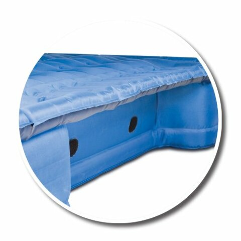Pittman Outdoors PPI 102 AirBedz Original Truck Bed Air Mattress Compatible with 6'-6.5' Full Sized Short Truck Bed, Blue