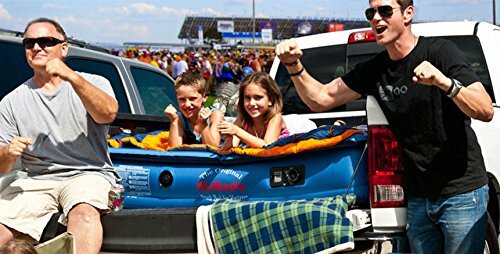 Pittman Outdoors PPI 102 AirBedz Original Truck Bed Air Mattress Compatible with 6'-6.5' Full Sized Short Truck Bed, Blue