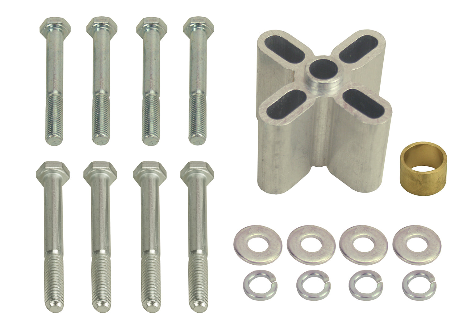 FAN SPACER, 2 FEMALE 5/8 P