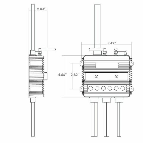 TRIGGER 3001 Six Shooter Accessory Control System , Black