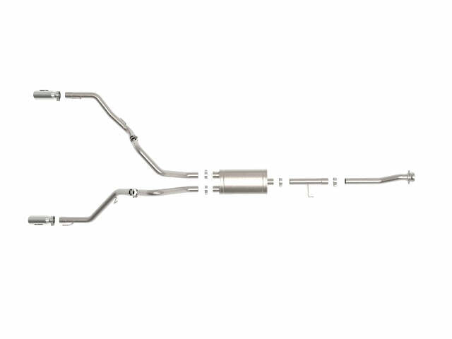 AFE Filters 49-33127-P Vulcan Series Cat-Back Exhaust System Fits 21-22 F-150