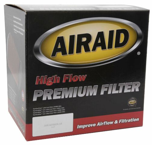 Airaid 720-472 Universal Clamp-On Air Filter: Oval Tapered; 6 Inch (152 mm) Flange ID; 9 Inch (229 mm) Height; 10.75 Inch x 7.75 Inch (273 mm x 197 mm) Base; 7.25 Inch x 4.25 Inch (184 mm x108 mm) Top