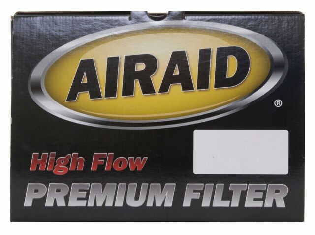Airaid 720-472 Universal Clamp-On Air Filter: Oval Tapered; 6 Inch (152 mm) Flange ID; 9 Inch (229 mm) Height; 10.75 Inch x 7.75 Inch (273 mm x 197 mm) Base; 7.25 Inch x 4.25 Inch (184 mm x108 mm) Top