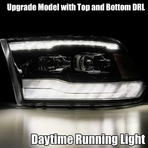 AlphaRex USA 880539 Projector Headlamps Compatible with Dodge Ram 1500