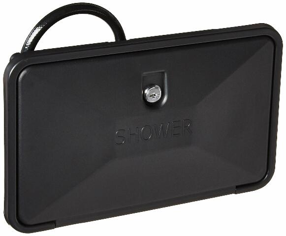 Empire Brass SHWRBOX-1-BLK RV Single Lever Exterior Shower Box Kit - Black